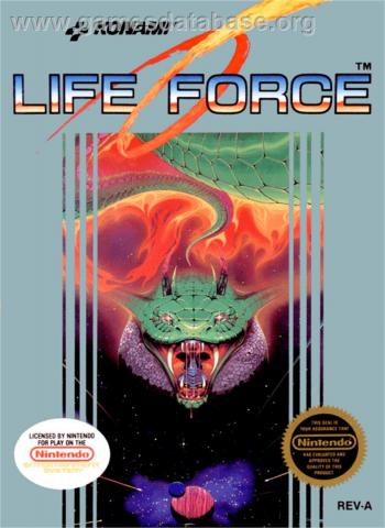 Cover Life Force for NES